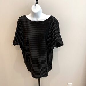 Chicos Tee Knit Top Ponte